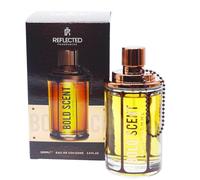Reflected Fragrances Bold Scent Eau De Cologne 100ml - Long Lasting Men’s Cologne - Fresh Masculine Fragrance - Everyday Luxury Perfume - Gift for Him
