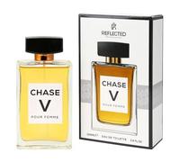 Reflected Fragrances Chase V Pour Femme Eau De Toilette 100ml - Long Lasting Perfume for Women, Elegant Floral & Fresh Fragrance, Luxury Everyday Scent, Gift for Her
