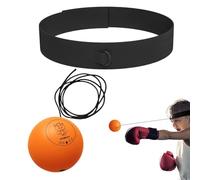 Reflection Ball Badge, Boxing Reflection Ball for Children - Multifunctional Attack Reflection Ball Set, Adult Exercise Equipment, Boxer Training Tool with P Band