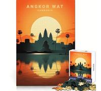 Reflection Religious Landm Puzzle for Teenagers 1000 Pieces Smart Reason Toy Stress Release Sharp Edge Birthday Gift (50x75cm)