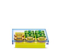 Reflections Copenhagen Genius tic-tac-toe board game (4.2cmx15cm) - Yellow One Size