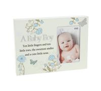 Reflections Floral Photo Frame 4X6" - A Baby Boy