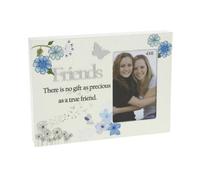Reflections Floral Photo Frame 4X6" - Friends