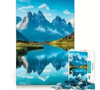 Reflections of Serenity Jigsaw Puzzles for Adults 1000 Pieces Brain Skill Relaxed Mind Exact Edge Art Collection Piece (38x52cm)