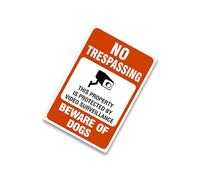 Reflective 24 Hour Video Sign Not Allow Trespassing Warning Sign CCTV Camera For Enhanced Security Security