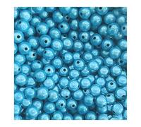 Reflective 3D Illusion Miracle Beads - 4-30mm Acrylic Beads for Jewelry Making, Embroidery, Necklace & Bracelet Crafting(Lake Blue,30mm 2pcs)