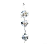 Reflective 3D Windmill Bird Deterrent Metal Garden Protector