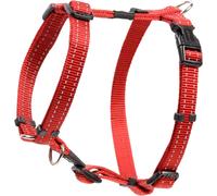 Reflective Adjustable Dog H Harness for Small to Medium Dogs; matching collar a
