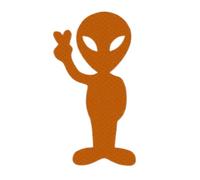 Reflective Alien Car Warning Stickers - Reflective Sticker Funny Alien Car Decal | Funny Car Stickers, Car Window Decals For Scoo