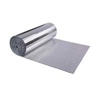 Reflective Aluminium Insulation Foil Multipurpose Home Insulation Radiator Foil Reflector Panels Insulation Foil Reflector Roll DIY Panels Behind Radiator Reflector Foil for Window, Roof, Wall, Shed(1