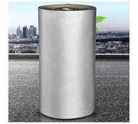 Reflective Aluminum Foil Heat Barrier, Self-Adhesive Thermal Insulation Foam Roll, Aluminum Foil Foam Thermal Insulation Cotton, for Use in Walls, Roofs, Loft Floor(20mm-1*6m)