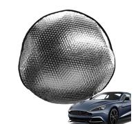 Reflective Aluminum Sun Shade Heat Barrier Car Interior Protector Foldable - Portable Heat Shield Car Accessories UV Protection Parking Solution Vehicle Sun Shade Heat Shield