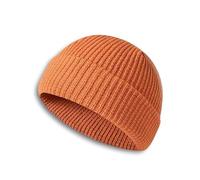 Reflective Beanie for Women Men, Flex Reflective Beanie hat, Flex Beanie 2.0 Unisex, Stretchy Soft Cuffed Wooly Beanie, Unisex Classic Winter Hat, Reflective Beanie Knitted Cuffed Winter Hat (Orange)