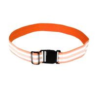 Reflective Belt - Adjustable Elastic Waist Gear | High Visibility Safety Reflector Strip, Size Fits All Lightweight Straps, Neon Equipment For Night Walking Cycling Biking Jogging