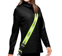 Reflective Belt for Night Walking, Replace Reflective Safety Vest, Reflective Running Vest, Reflective Running Equipment, Reflective Running Belt for Walking, Green, M