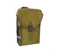 Reflective Bicycle Front Rack Bag 34cm Waterproof Canvas | Reflective strips both sides, night safety, 34cm length, material, all-weather use