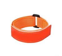 Reflective Bicycle Leg Straps For Night Cycling, Adjustable Pvc Nylon Ankle Bands To Prevent Pants Snagging On Chain, High Visibility Safety Gear For Road And Mountain Biking, Blue(Orange)