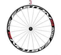 Reflective Bicycle Wheel Ring Stickers 2 Pack for Mountain Bikes Compatible with Wheels 56cm+ Diameter and 2cm+ Rim Width for Decoration Use (3)