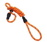 Reflective Big Dog Leash - Heavy Duty P Chain For Medium/Large Dogs, Training & Walking For Malinois & Collies(Ordinary Orange,M-diameter 1.0cm)