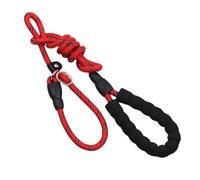 Reflective Big Dog Leash - Heavy Duty P Chain For Medium/Large Dogs, Training & Walking For Malinois & Collies(Foam Red,XS-dia 0.6cm)