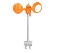 Reflective Bird Deterrent Wind Powered Multifunctional Small Size Iron Bar Base Bird Reflective Deterrent, Proactive Solution for Pigeons, Sparrows, Woodpeckers with 0-15mm