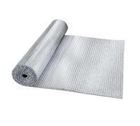 Reflective Bubble Insulation Sheet, Easy to Install Roll Form, 60/300/0.1cm, Aluminum Foil Bubble Shield, Window Insulation Kit, Multi-Purpose, for RV Roof Garage Door Truck Automotive