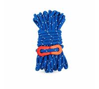 Reflective Camping Guy Rope, 4mm, Blue