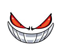 Reflective Car Decal - Reflective Automotive Stickers | Decorative Car Decals | Car Decorations Reflective Stickers | Devil Eye Motorcycle Stickers - Removable Car Exterior Stickers For Motorcycles