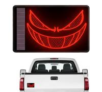 Reflective Car Stickers, Solar Energy Warning Sign with Scary Expression | Decorative and Waterproof Safety Stickers for Car, Motorcycle, Trailer, Truck, Bicycle,