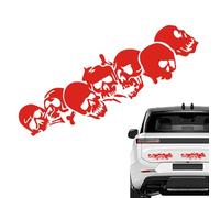 Reflective Car StickersHalloween Reflective Car Stickers | Horror Auto Exterior Decoration Cool Decals for Car Motorcycle Scooter