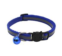 Reflective Cat Collars with Safety Quick Release Bell Adjustable 19-32 cm Pack of 6 for Pets (Multicoloured, One Size)