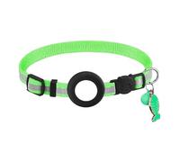 Reflective Cats Collar Pet Collar With Tracker-Holder & Breakaway Pet Collar & Adjustable Collar