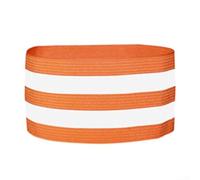 Reflective Cycling Leg Straps For Night Safety, Adjustable Elastic Bands For Running And Hiking, Visibility Gear With 300m Range, Black Orange, 2 Pack(orange)