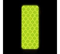 Reflective Decals for Car - 8x3cm Adhesive Safety Stickers, High Visibility Film, Waterproof Scratch Guard, Long-Lasting Vinyl Tape | Protective Markers for Motorcycle Trailer Pickup Sedan Bike Use