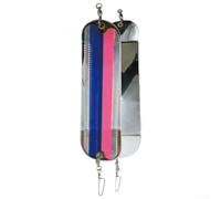 Reflective Diving Flash Board for Targeted Fishing Efforts and Enhanced Visibility (Silver)