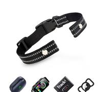 Reflective Dog Collar Replacement Straps Black
