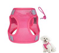 Reflective Dog Harness - No Pull Reflective Dog Harness Vest | Adjustable Soft Padded with | Easy Control Training Vest for Medium Large Dogs | Pet and Rope Set fo