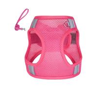 Reflective Dog Harness, No Pull Reflective Dog Harness Vest And Rope Set, Pet Supplies, Easy Control Traction Rope for Shopping Outdoor Activities Running