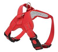 Reflective Dog Harness with Massage Points | Adjustable Pet Vest for Small Medium Dogs | Oxford Cloth No - Pull Harness for Walking/Running/Training (L is suitable for head circumference 50-63