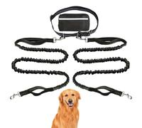 Reflective Dog Lead - Nylon Heavy Duty Long Tie Out Cable with Storage Bag | Perfect for Medium Large Dogs Walking Running Camping Recall Training Outdoor Control Activity Use