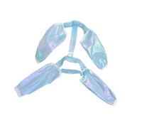 Reflective Dog Leg Protectors Sock With Elastic Bands Water Resistant Elbow Protective Sleeve For Front And Back Leg Footwear