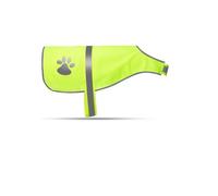 Reflective Dog Safety Vest High Visibility Fluorescent Yellow Adjustable Pet Jacket Windproof Lightweight for Outdoor Walking Hiking Camping Night Safety Dog Coat for Dogs (XL)