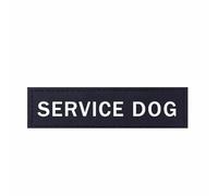 Reflective Dog Vest Patch Detachable Patch Suitable For Dog Harness Made Of PU Material Lightweight And Durable Suitable For Creativity Rkz493 (B, A)