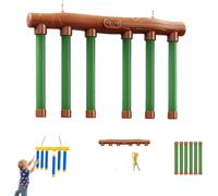 Reflective Drop Stick Challenge Game Set, 2026 New Falling Catching Game Hand Eye Coordination Reflex Training, 3 Adjustable Speed Modes, Reflex Game for Family Friends (Green, Non-remote-controlled)
