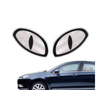 Reflective Eye Decals | Car Stickers Reflective Decal | Motorcycle Helmet Stickers Decals | Eye-Catching Design Round Eyes Stickers | Big Eyes Pattern Stickers For Night Driving, Car Stickers Eye Tape