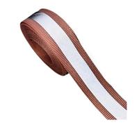 Reflective Fabric Tape for Clothing, Reflective Grosgrain Ribbon for Clothing 5 Yards 20mm Multicolor(Color-08)
