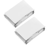 Reflective Film Portable Lightweight Improve Light Reflection Distribution Garden Greenhouse Plant Petp Film Silver 210 * 120cm 2Pcs