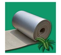 Reflective Foam Insulation Shield, Self-Adhesive Aluminum Foil Sound Insulation Mat for Cars, Thermal Insulation for Floors, Walls, Lofts, 25mm Thick, 1x7M (7m²)