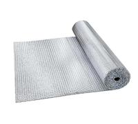 Reflective Foil Insulation, Aluminum Foil Bubble Wrap Insulation, Radiator Reflector Panels for Floor Ceiling, Wall Insulations | Use for Flooring and Roof Insulations | RV Roof Garage Door Automotiv
