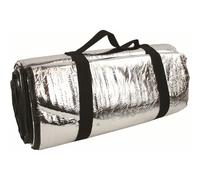 Reflective Foil Thermo Survival Blanket - Highlander Silver Padded - blanket survival thermo highlander silver reflective padded